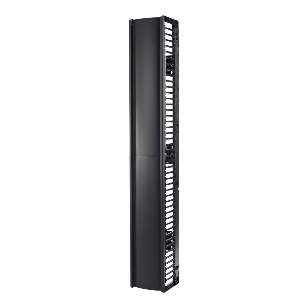 APC Valueline, Vertical Cable Manager for 2 & 4 Post Racks, 84"H X 12"W, Single-Sided with Door