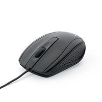 Verbatim Corded Notebook Optical Mouse – Black