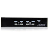 StarTech.com 4 Port Professional VGA USB KVM Switch with Hub - TAA