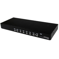 StarTech.com 8 Port 1U Rackmount USB PS/2 KVM Switch with OSD - TAA