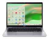 Acer Chromebook Spin 314 CP314-2HN-39K7 Intel Core 5 120U 39.6 cm (15.6") Touchscreen Full HD 16 GB LPDDR5-SDRAM 256 GB SSD Wi-Fi 6E (802.11ax) ChromeOS Silver