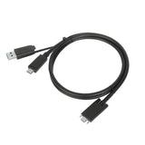 Targus ACC1133GLX USB cable USB 3.2 Gen 1 (3.1 Gen 1) 1 m USB C Black
