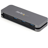 StarTech.com 4 Port USB C Hub - 3x USB-A/1x USB-C - 5Gbps USB 3.0 Type-C Hub (3.2/3.1 Gen 1) - Bus Powered - Portable USB-C to USB-A Adapter Hub - 28.5cm (11.2") Cable w/Cable Management~4 Port USB C Hub - 3x USB-A/1x USB-C - USB 3.0 Type-C Hub...