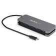 StarTech.com 4 Port USB C Hub - 3x USB-A/1x USB-C - 5Gbps USB 3.0 Type-C Hub (3.2/3.1 Gen 1) - Bus Powered - Portable USB-C to USB-A Adapter Hub - 28.5cm (11.2") Cable w/Cable Management~4 Port USB C Hub - 3x USB-A/1x USB-C - USB 3.0 Type-C Hub...