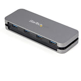 StarTech.com 4 Port USB C Hub - 4x USB-A - USB 3.0 Type-C Hub - USB 3.2 Gen 1 (5Gbps) - Bus Powered Portable USB-C to USB-A Adapter Laptop Hub - 11.2" (28.5cm) Cable w/ Cable Management