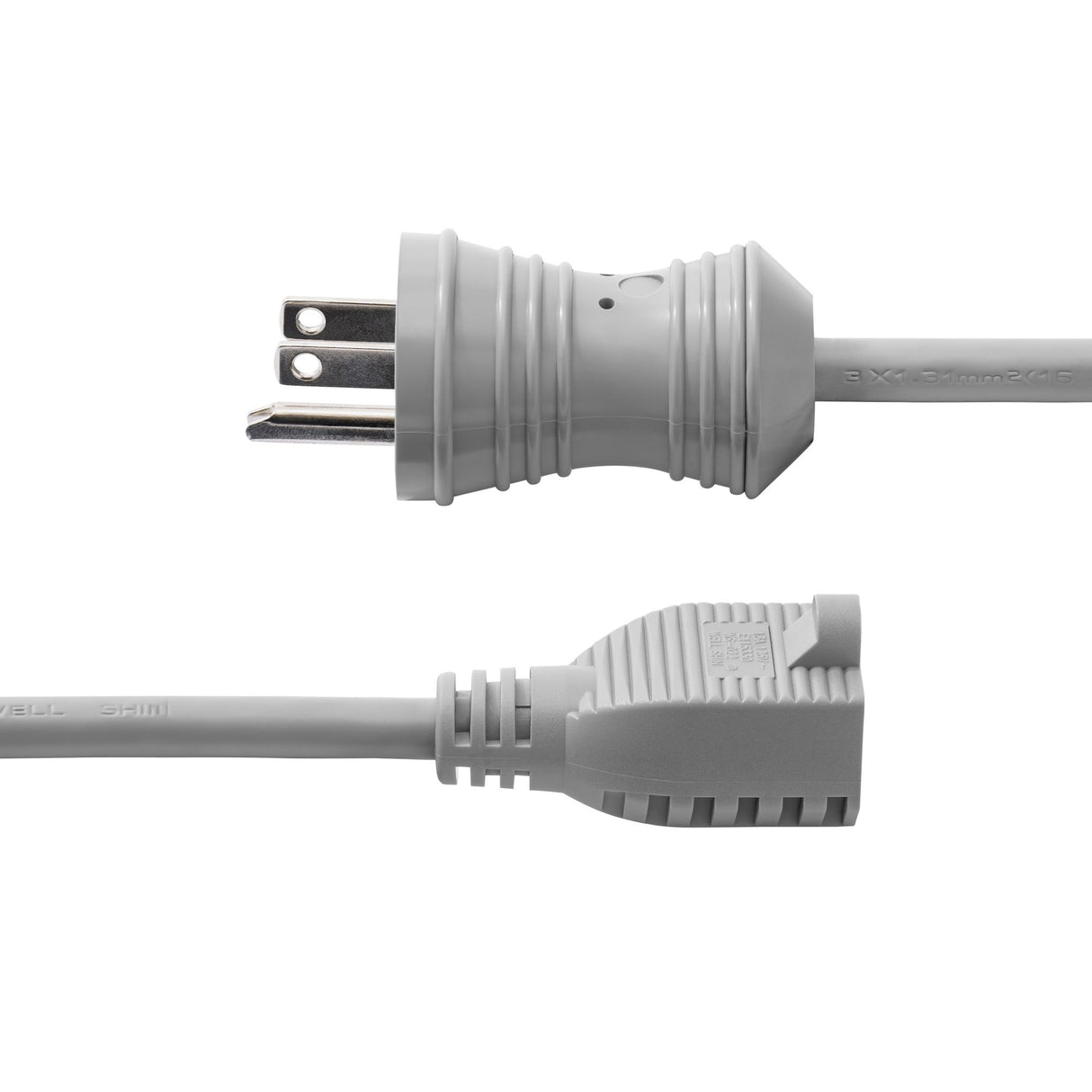 StarTech.com 6ft (1.8m) Hospital-Grade Extension Cord, Green Dot Medical Power Cable, NEMA 5-15P to NEMA 5-15R, 13A 125V, 16AWG, TAA Compliant, UL Listed