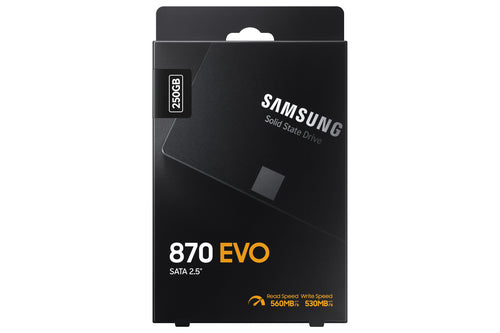 Samsung 870 EVO 250 GB 2.5" Serial ATA III V-NAND