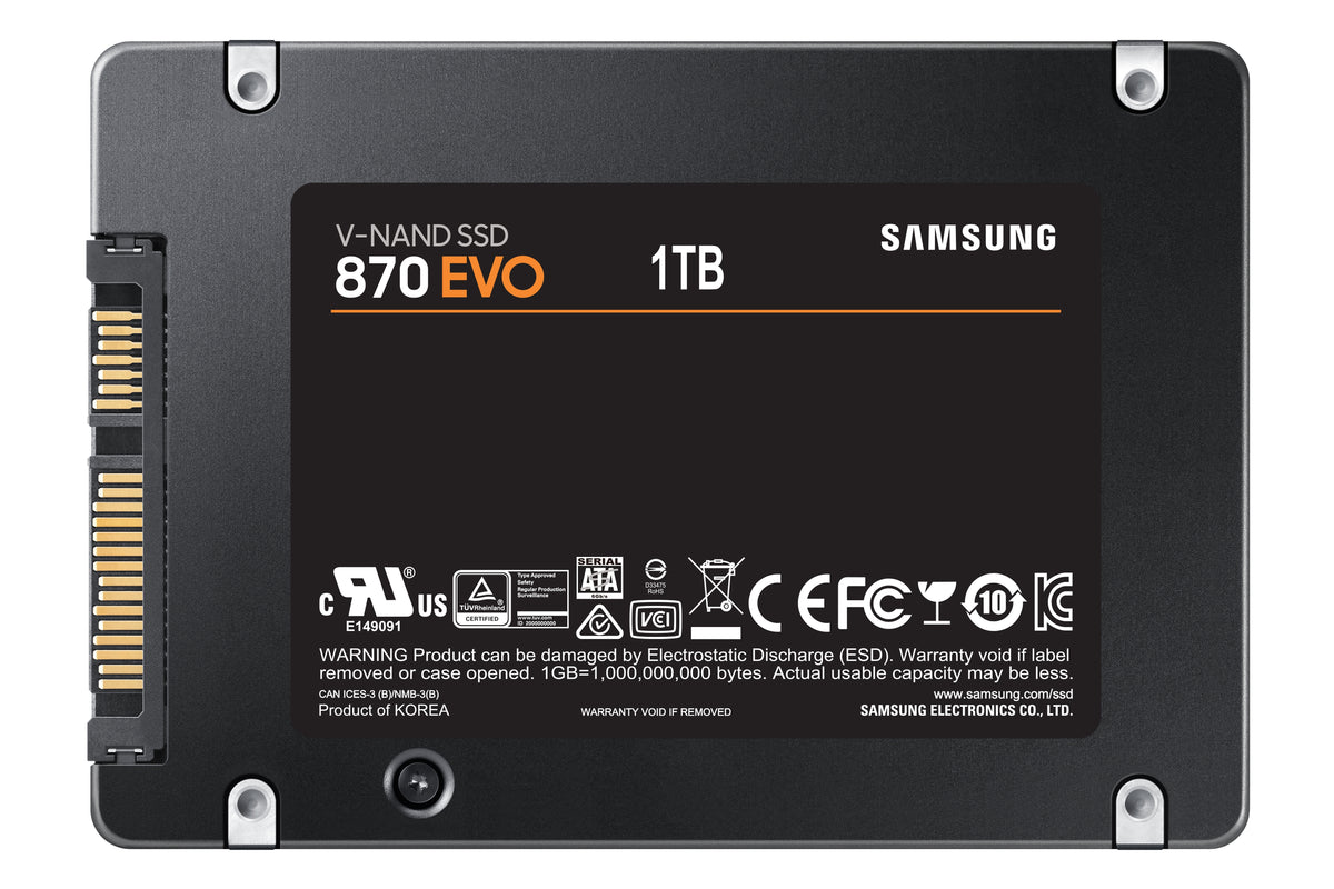 Samsung 870 EVO 1 TB 2.5" Serial ATA III V-NAND