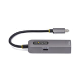 StarTech.com 2.5GbE USB-C to Ethernet Adapter, 100W PD Pass-Through, NBASE-T NIC, USB 3.0 Type-C 2.5/1G Multi Speed Network, Thunderbolt Compatible, Windows & Mac