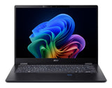 Acer TravelMate P6 14 AI TMP614-54-783H Copilot+ PC Intel Core Ultra 7 256V Laptop 35.6 cm (14") WQXGA+ 16 GB LPDDR5x-SDRAM 1 TB SSD Wi-Fi 7 (802.11be) Windows 11 Pro Black