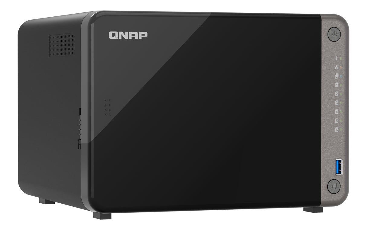 QNAP TS-AI642-8G NAS/storage server Tower ARM Cortex-A76 8 GB Black