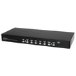 StarTech.com 8 Port 1U Rackmount USB KVM Switch Kit with OSD and Cables - TAA