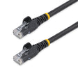 StarTech.com 15 ft. CAT6 Ethernet cable - 10 Pack - Black CAT6 Patch Cord - Snagless RJ45 Connectors - 24 AWG Copper Wire – UTP Ethernet Cable