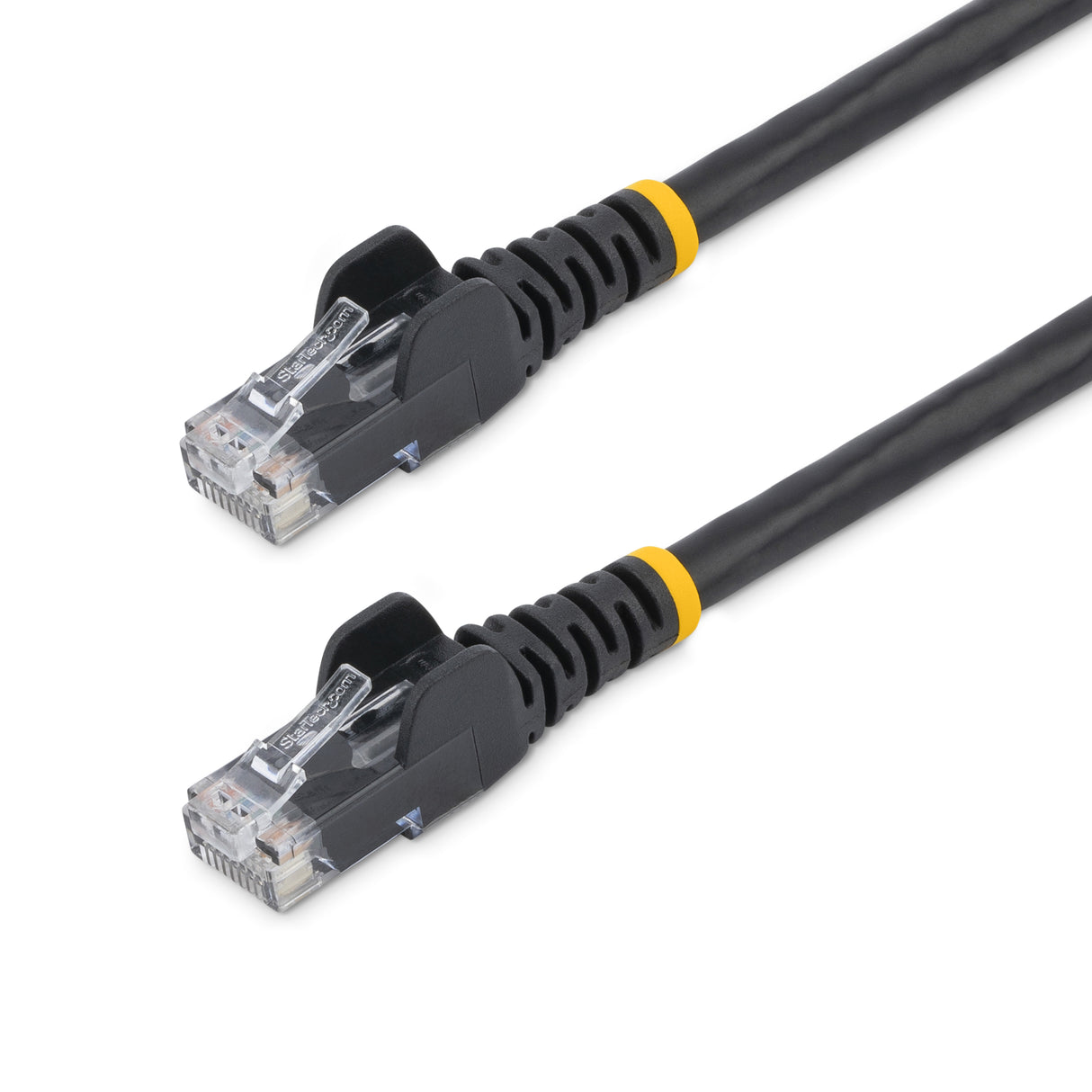 StarTech.com 15 ft. CAT6 Ethernet cable - 10 Pack - Black CAT6 Patch Cord - Snagless RJ45 Connectors - 24 AWG Copper Wire – UTP Ethernet Cable