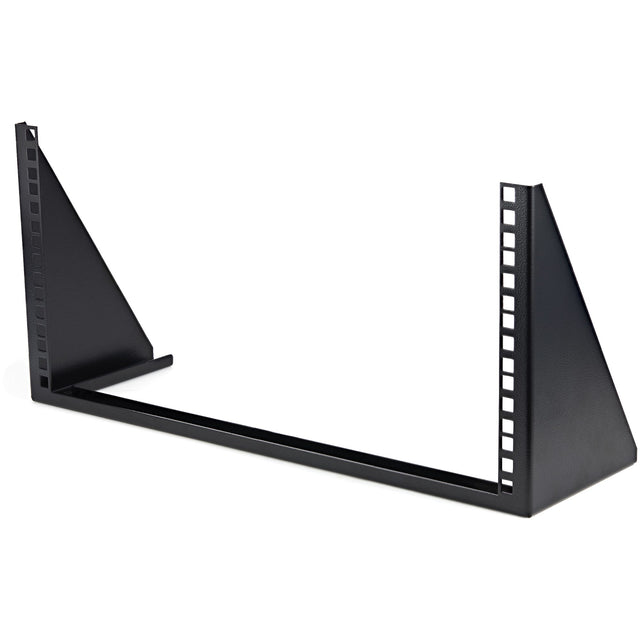 StarTech.com 5U Vertical Wall Mount Rack - 19in Low Profile Open Wall Mounting Bracket - Network/Server Room/Data/AV/IT/Patch Panel/Communication/Computer Equipment - w/ Cage Nuts/Screws - TAA