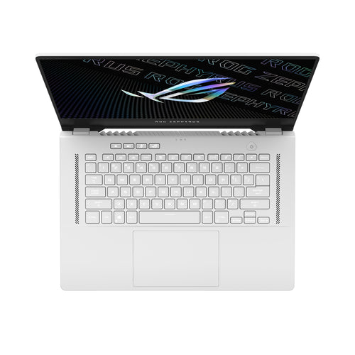 ASUS ROG Zephyrus G15 GA503QS-XS98Q-WH laptop AMD Ryzen™ 9 5900HS 39.6 cm (15.6") Wide Quad HD 32 GB DDR4-SDRAM 1 TB SSD NVIDIA GeForce RTX 3080 Wi-Fi 6 (802.11ax) Windows 10 Pro White