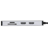 Targus DOCK423TT laptop dock/port replicator Wired USB 3.2 Gen 1 (3.1 Gen 1) Type-C Silver