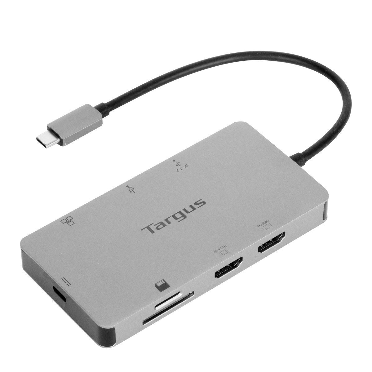 Targus DOCK423TT laptop dock/port replicator Wired USB 3.2 Gen 1 (3.1 Gen 1) Type-C Silver