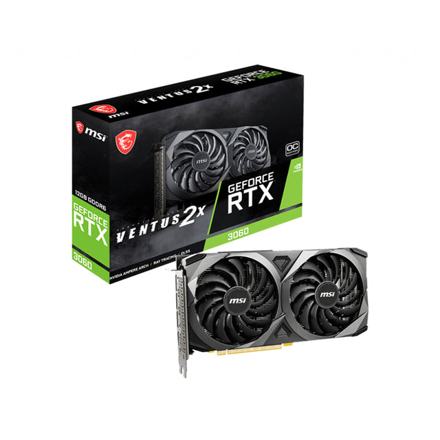 MSI VENTUS GeForce RTX 3060 2X 12G OC NVIDIA 12 GB GDDR6