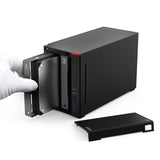 Buffalo LinkStation LS720D NAS 4 TB HDD Black