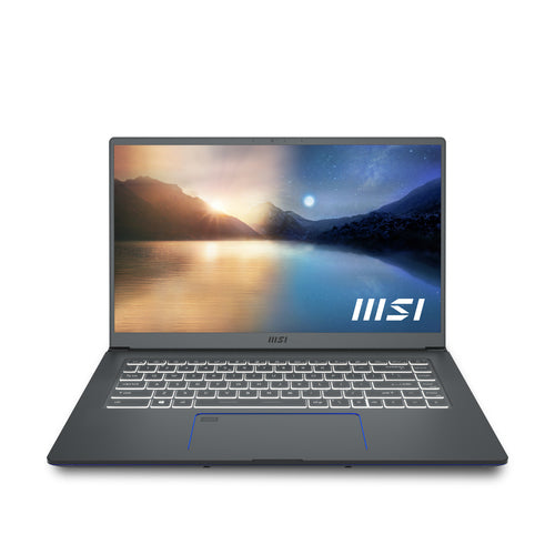 MSI 15 A11SC-024CA Intel® Core™ i7 i7-1185G7 Laptop 39.6 cm (15.6") Full HD 16 GB DDR4-SDRAM 1 TB SSD NVIDIA® GeForce® GTX 1650 Max-Q Wi-Fi 6 (802.11ax) Windows 10 Pro Grey