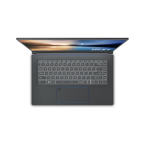 MSI Prestige 15 A11SCX-265CA Intel® Core™ i7 i7-1185G7 Laptop 39.6 cm (15.6") 4K Ultra HD 16 GB DDR4-SDRAM 1 TB SSD NVIDIA® GeForce® GTX 1650 Max-Q Wi-Fi 6 (802.11ax) Windows 10 Pro Grey