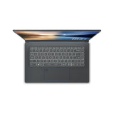 MSI Prestige 15 A11SCX-265CA Intel® Core™ i7 i7-1185G7 Laptop 39.6 cm (15.6") 4K Ultra HD 16 GB DDR4-SDRAM 1 TB SSD NVIDIA® GeForce® GTX 1650 Max-Q Wi-Fi 6 (802.11ax) Windows 10 Pro Grey