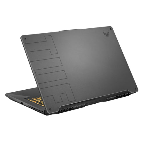 ASUS TUF Gaming F17 FX706HCB-QS72-CB laptop Intel® Core™ i7 i7-11800H 43.9 cm (17.3") Full HD 16 GB DDR4-SDRAM 512 GB SSD NVIDIA GeForce RTX 3050 Wi-Fi 6 (802.11ax) Windows 11 Home Grey