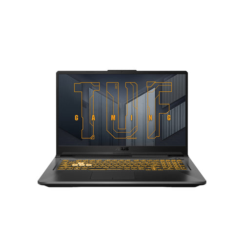 ASUS TUF Gaming F17 FX706HCB-QS72-CB laptop Intel® Core™ i7 i7-11800H 43.9 cm (17.3") Full HD 16 GB DDR4-SDRAM 512 GB SSD NVIDIA GeForce RTX 3050 Wi-Fi 6 (802.11ax) Windows 11 Home Grey