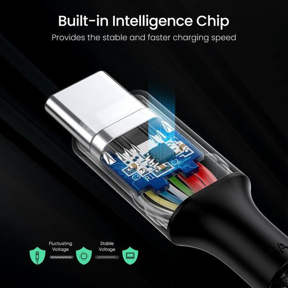 Ugreen 70429 USB cable 1 m USB C 0.48 Gbit/s 100 W Black