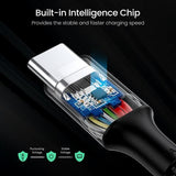 Ugreen 70429 USB cable 1 m USB C 0.48 Gbit/s 100 W Black