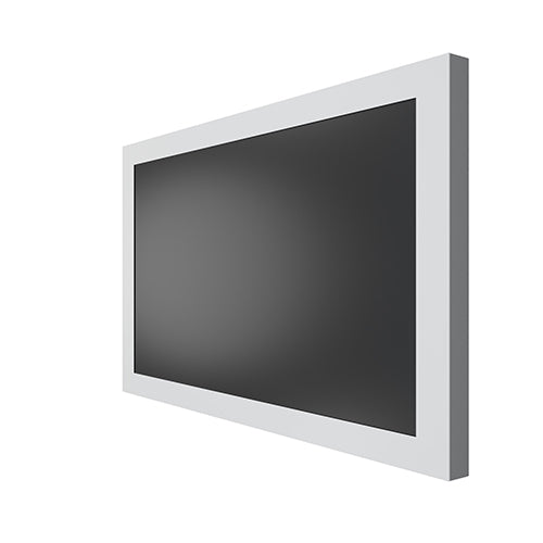 Chief ImpactTM On-Wall Kiosk - Landscape 43 Inch White