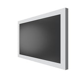 Chief ImpactTM On-Wall Kiosk - Landscape 43 Inch White