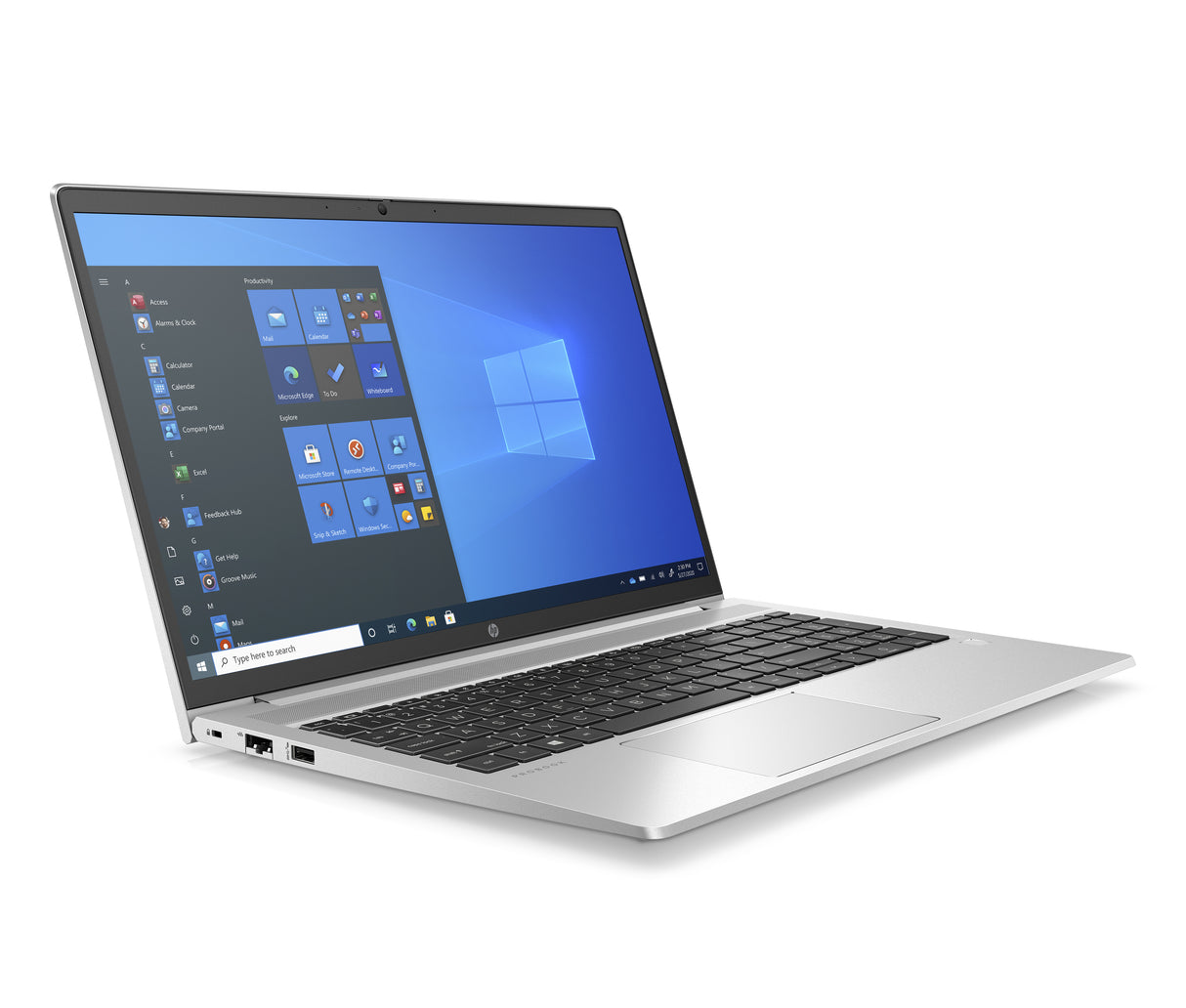 HP ProBook 455 G8 AMD Ryzen™ 7 5800U Laptop 39.6 cm (15.6") Full HD 16 GB DDR4-SDRAM 512 GB SSD Wi-Fi 5 (802.11ac) Windows 10 Pro Silver