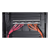 APC 50ft Cat6 UTP, 6x RJ-45 - 6x RJ-45 networking cable Black 15.24 m U/UTP (UTP)