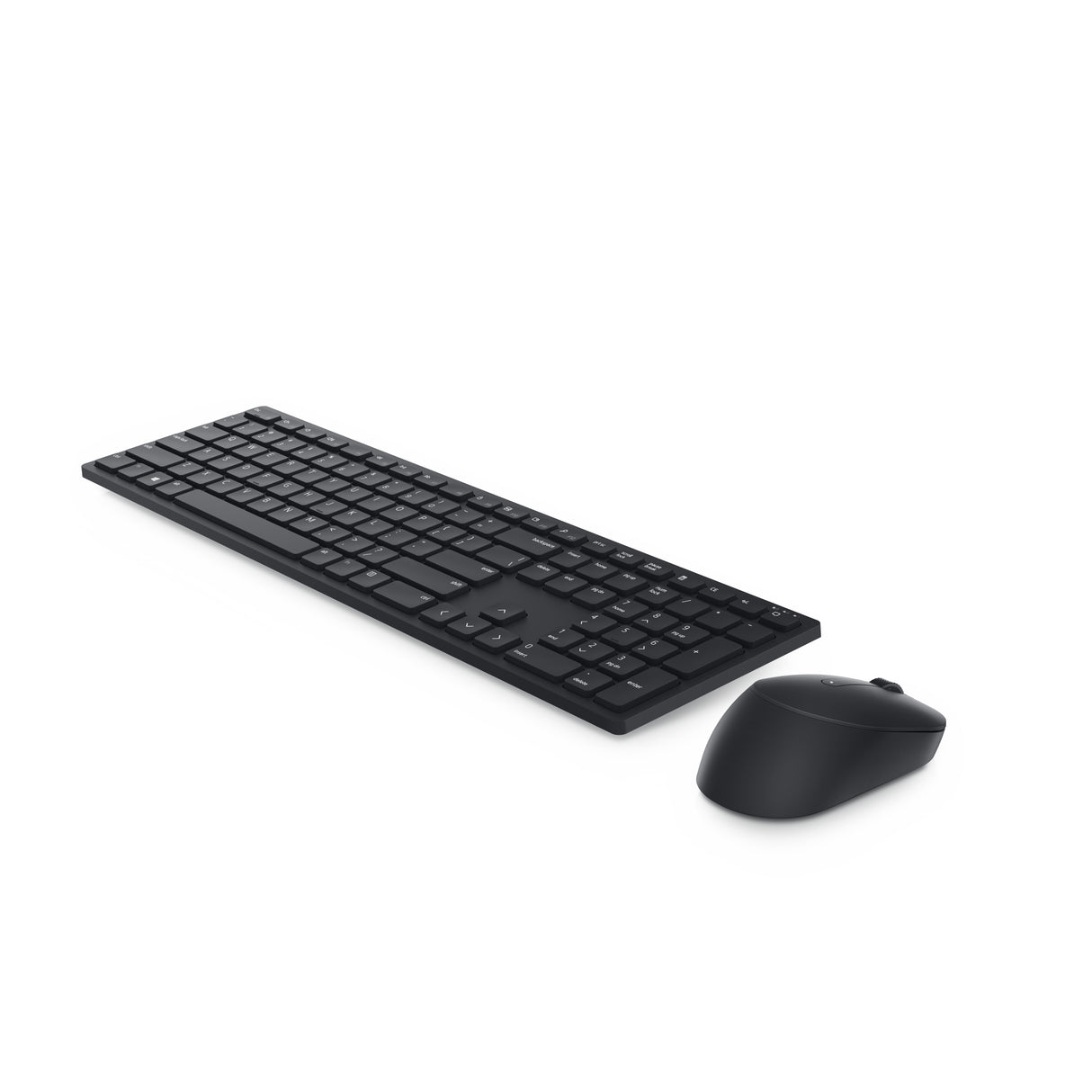 DELL KM5221W keyboard Mouse included Office RF Wireless Canadian Black