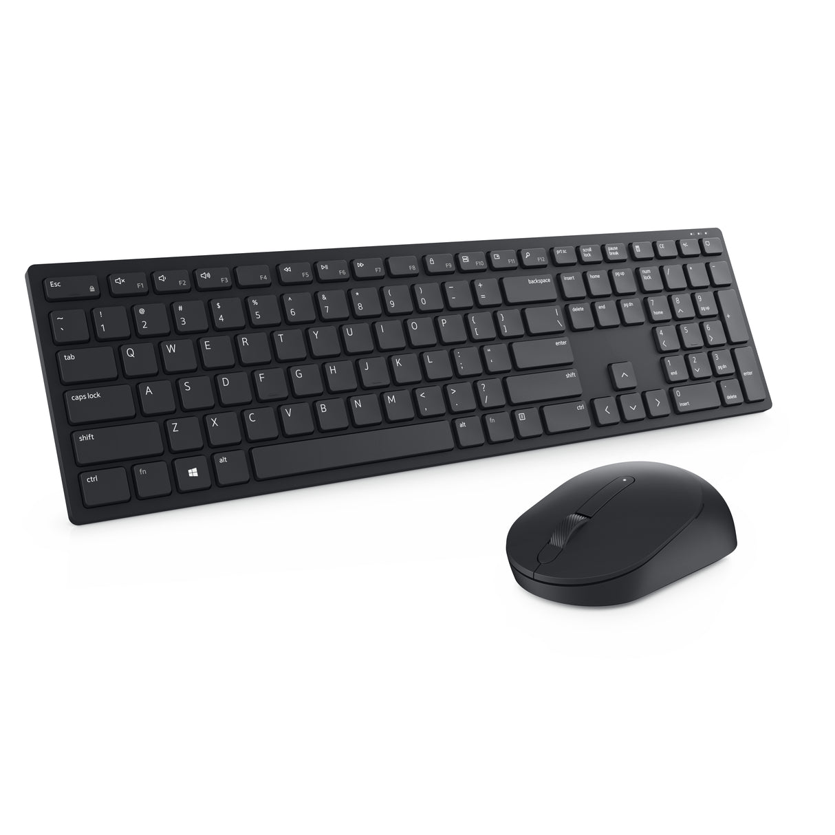 DELL KM5221W keyboard Mouse included Office RF Wireless Canadian Black