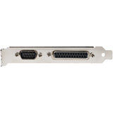 StarTech.com PCIe Card with Serial and Parallel Port - PCI Express Combo Adapter Card with 1x DB25 Parallel Port & 1x RS232 Serial Port - Expansion/Controller Card - PCIe Printer Card