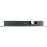 StarTech.com 4-Port USB C Hub 10Gbps - Metal Industrial USB Type-C Hub w/ 3xUSB-A & 1xUSB-C - ESD & Surge Protection - USB-C or USB-A Host - Self-Powered Mountable USB 3.2 Gen 2 Hub - TAA