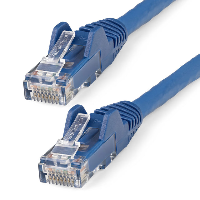 StarTech.com 3m(10ft) CAT6 Ethernet Cable - LSZH (Low Smoke Zero Halogen) - 10 Gigabit 250Mhz 100W PoE RJ45 UTP Network Patch Cord Snagless with Strain Relief - Blue CAT 6, ETL Verified, 24AWG