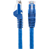 StarTech.com 3ft (90cm) CAT6 Ethernet Cable - LSZH (Low Smoke Zero Halogen) - 10 Gigabit 250Mhz 100W PoE RJ45 UTP Network Patch Cord Snagless with Strain Relief - Blue CAT 6, ETL Verified, 24AWG