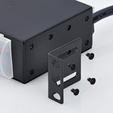 StarTech.com 12-Outlet Rackmount PDU, 1U Server Power Strip with Wide-Spaced Right-Angle Ports, Mounted Power Distribution Unit for 19-Inch Racks and Cabinets