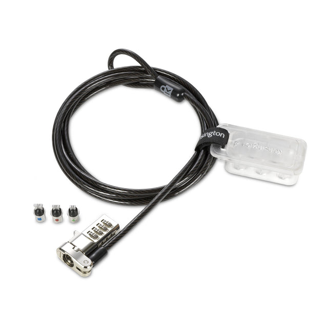 Kensington K62317WW-SP cable lock Black, Silver 1.8 m