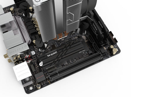 be quiet! MC1 PRO Solid-state drive Heatsink/Radiator Black 1 pc(s)