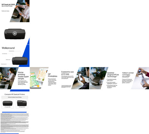 HP DeskJet 2942 Wireless All-in-One Color Printer