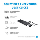 HP 150 Wired Mouse and Keyboard
