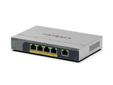 NETGEAR GS105EP Unmanaged Gigabit Ethernet (10/100/1000) Power over Ethernet (PoE) Grey