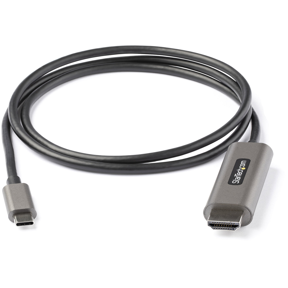 StarTech.com 3.3ft (1m) USB C to HDMI Cable 4K 60Hz w/ HDR10 - Ultra HD USB Type-C to 4K HDMI 2.0b Video Adapter Cable - USB-C to HDMI HDR Monitor/Display Converter - DP 1.4 Alt Mode HBR3