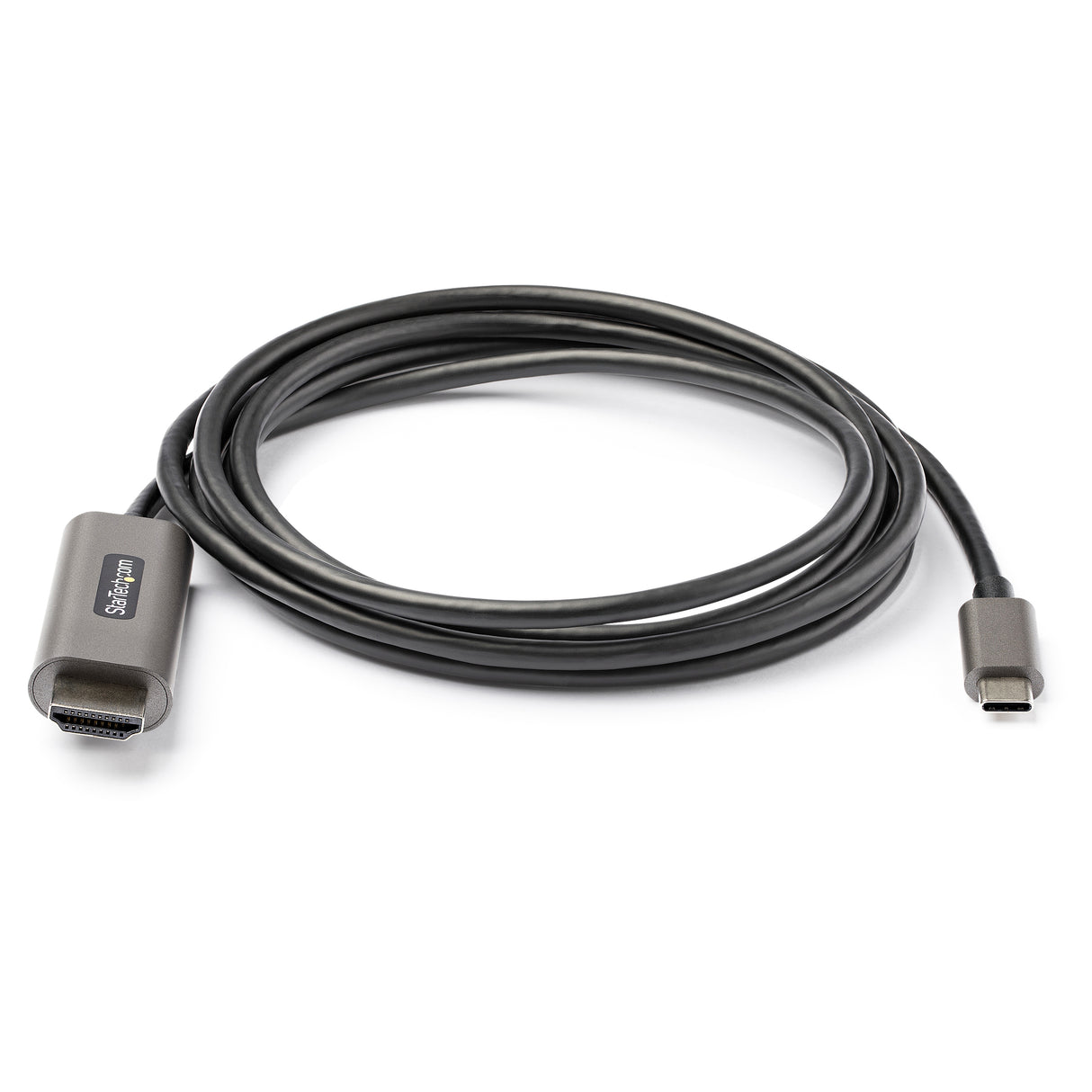 StarTech.com 6.6ft (2m) USB C to HDMI Cable 4K 60Hz w/ HDR10 - Ultra HD USB Type-C to 4K HDMI 2.0b Video Adapter Cable - USB-C to HDMI HDR Monitor/Display Converter - DP 1.4 Alt Mode HBR3