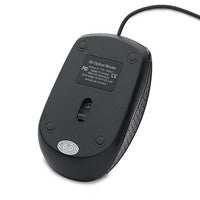 Verbatim Corded Notebook Optical Mouse – Black